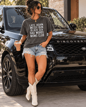 Messy Bun Black SUV Mom Shirt | The Bevel Label | T-Shirt | Messy Bun Black SUV Mom Shirt | The Bevel Label