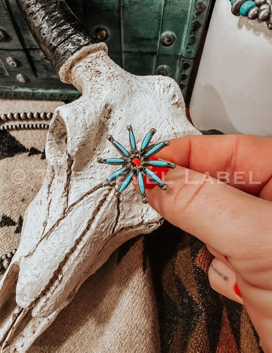 Needlepoint STAR Ring - ring