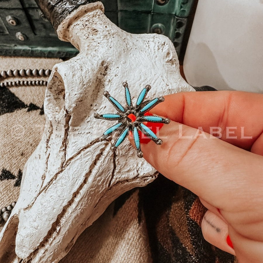 Needlepoint STAR Ring - ring