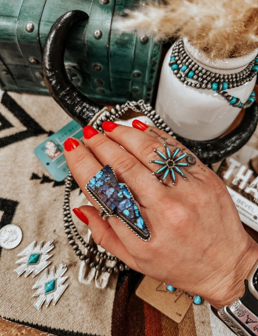 Needlepoint STAR Ring | ring |