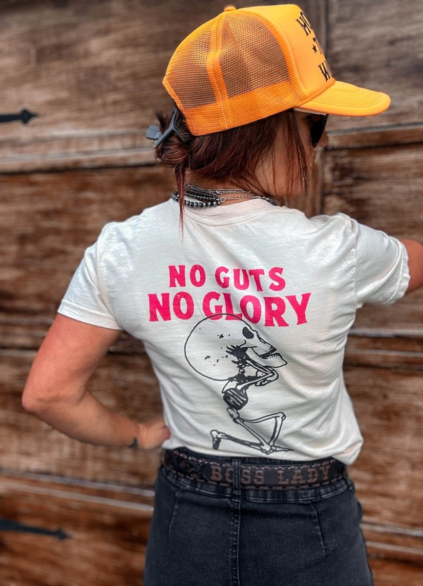 No Guts No Glory Ladies Graphic T Shirt - T-Shirt