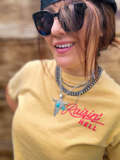 Raisin' Hell Ladies Graphic T Shirt | T-Shirt |