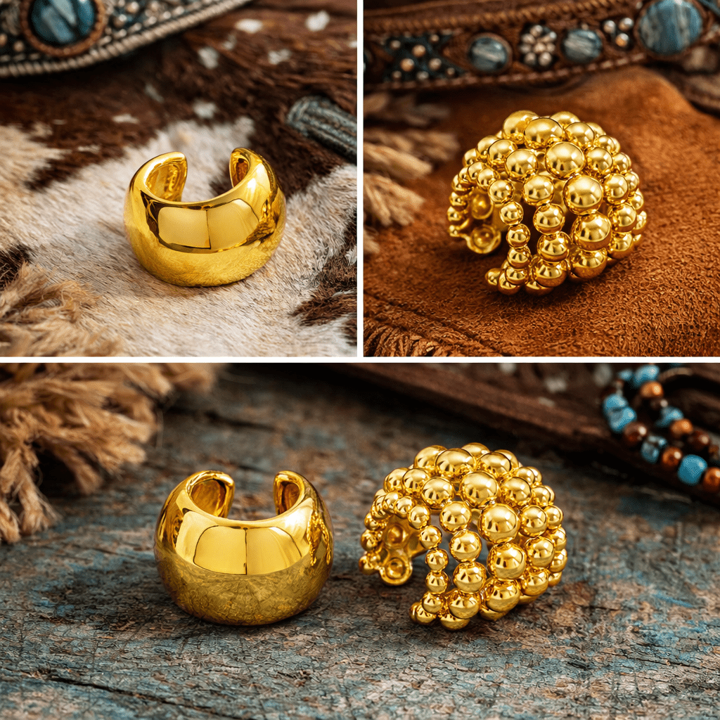 Outlaw Gold Cuffs | jewerly | Outlaw Gold Cuffs