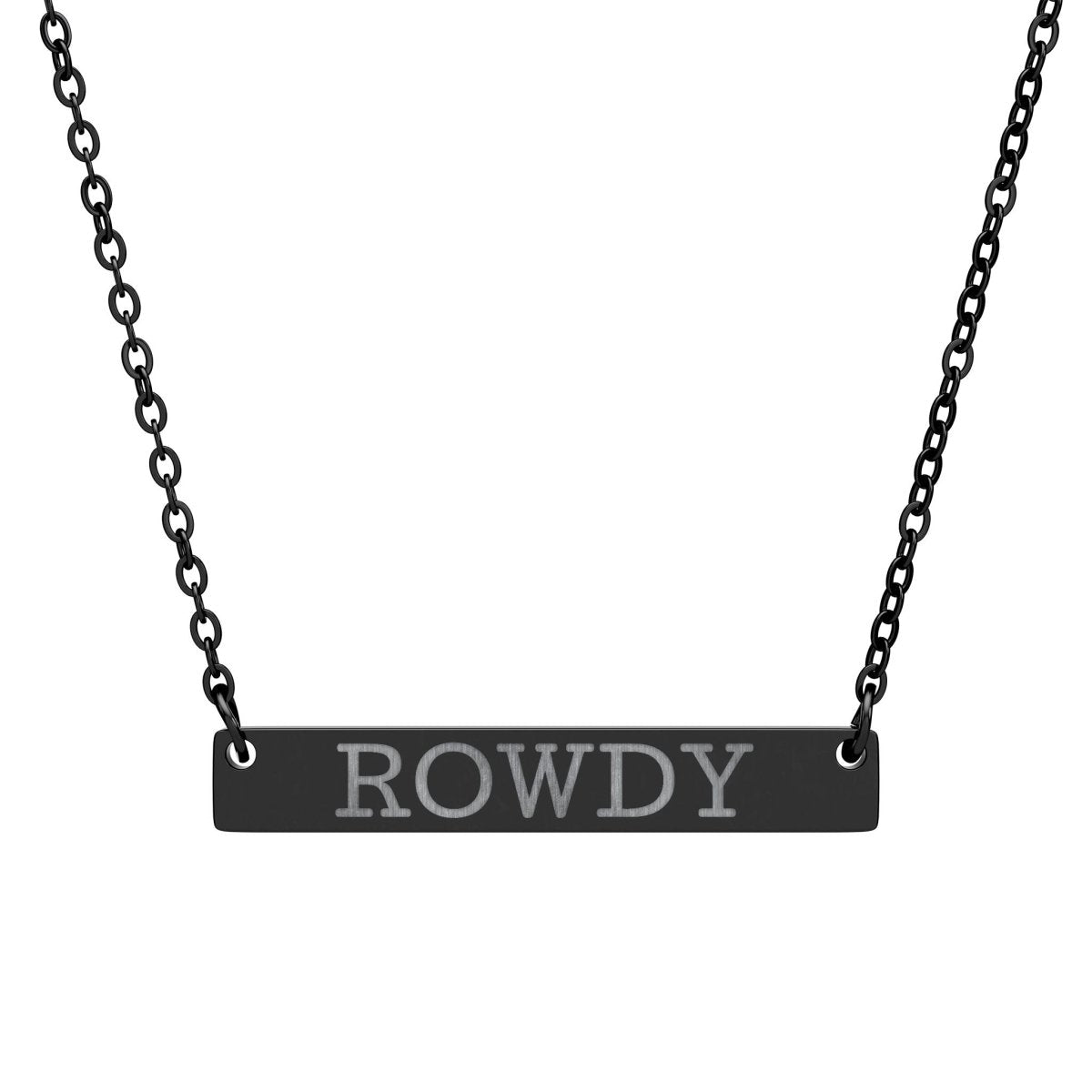 Personalized Western Bar Necklace | Custom Stainless Steel Name Necklace | Accessories | Personalized Western Bar Necklace | Custom Stainless Steel Name Necklace