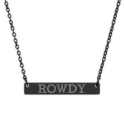 Personalized Western Bar Necklace | Custom Stainless Steel Name Necklace | Accessories | Personalized Western Bar Necklace | Custom Stainless Steel Name Necklace