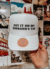 Put It On My Hubs Tab Hat | trucker hat |