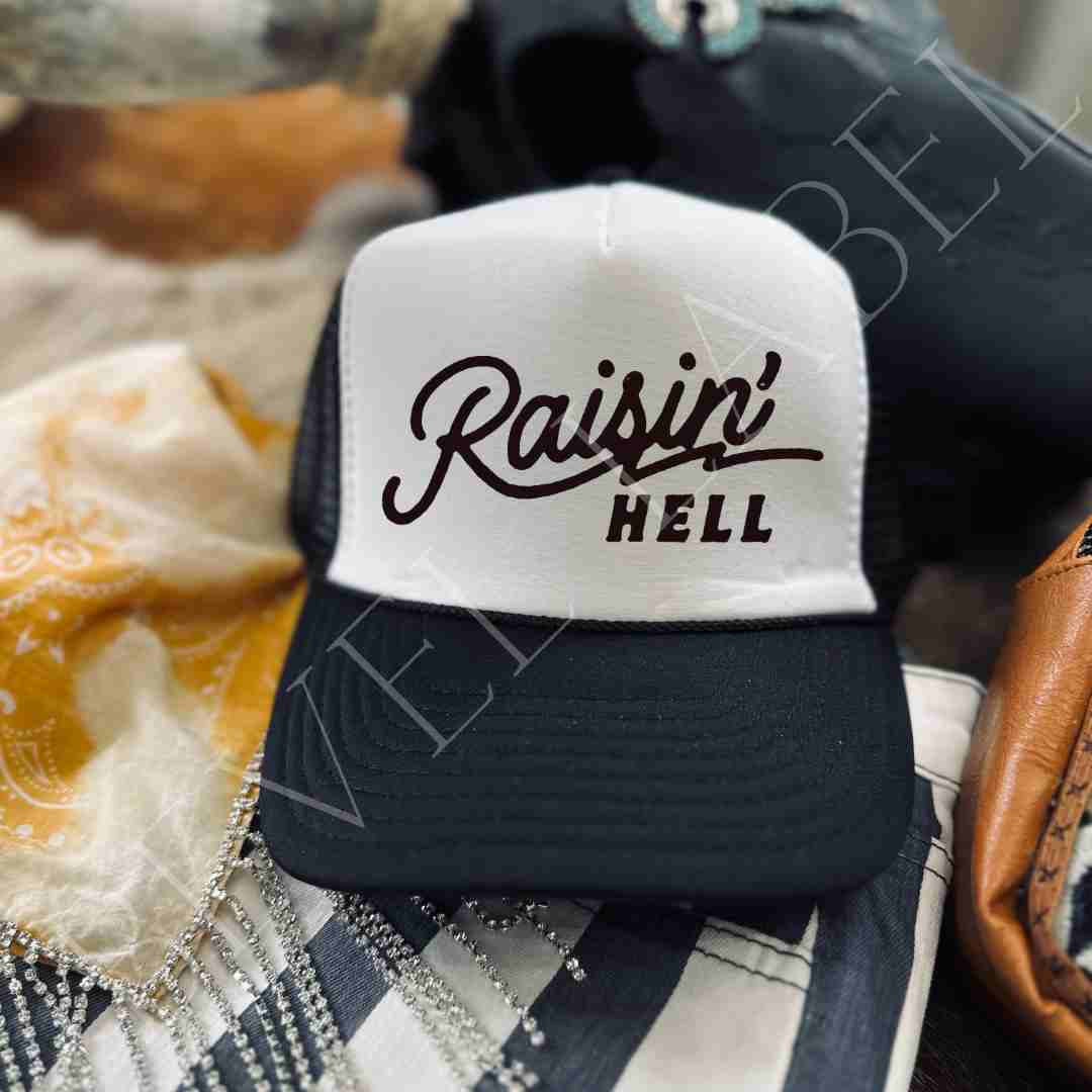 Raising Hell Trucker Hat | trucker hat |