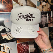 Raising Hell Trucker Hat | trucker hat |