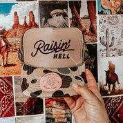 Raisin Hell Trucker Hat - trucker hat