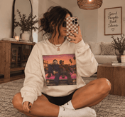 Retro Horror Show Sweatshirt | Vintage Slasher Graphic Crewneck | Halloween Horror Movie Sweatshirt | Cream Oversized Graphic Pullover | Sweatshirt | Retro Horror Show Sweatshirt | Vintage Slasher Graphic Crewneck | Halloween Horror Movie Sweatshirt | Cream Oversized Graphic Pullover