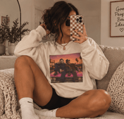 Retro Horror Show Sweatshirt | Vintage Slasher Graphic Crewneck | Halloween Horror Movie Sweatshirt | Cream Oversized Graphic Pullover | Sweatshirt | Retro Horror Show Sweatshirt | Vintage Slasher Graphic Crewneck | Halloween Horror Movie Sweatshirt | Cream Oversized Graphic Pullover