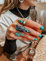 Ride the Lightning Purple Mohave Ring