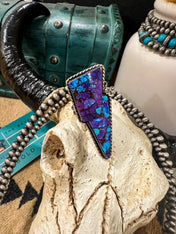 Ride the Lightning Purple Mohave Ring | ring |