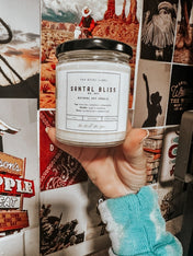 Santal Bliss White Lavender Soy Candle | candle |