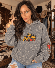 Say Howdy Western Graphic Hoodie - Hoodie