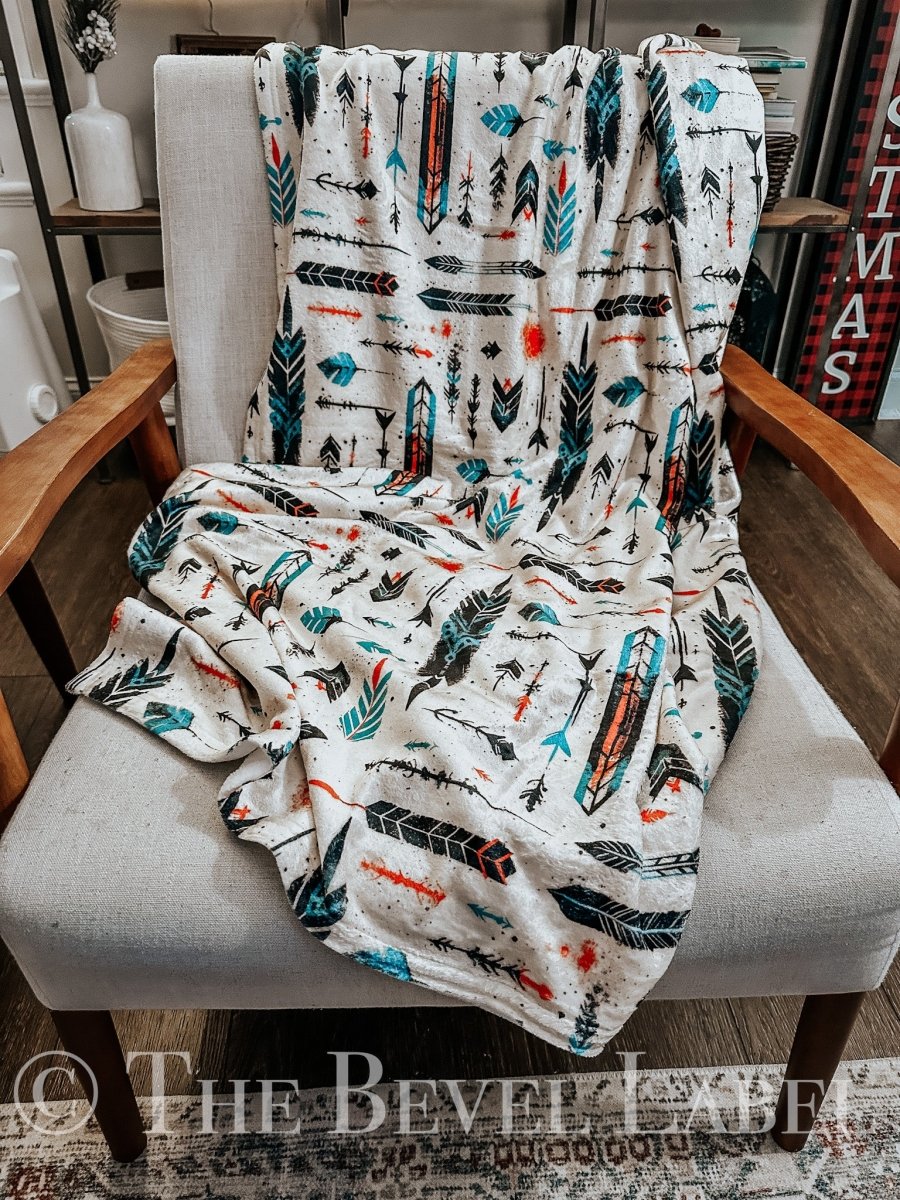 Spirits Velveteen Plush Blanket, Cozy Home Decor, Perfect for Snuggling, Rustic Gift, Bohemian Style | blanket |