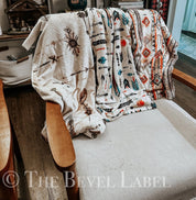 Spirits Velveteen Plush Blanket, Cozy Home Decor, Perfect for Snuggling, Rustic Gift, Bohemian Style | blanket |