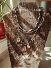 The Coastal Cowgirl Charm Necklace – Gold | necklace | The Coastal Cowgirl Charm Necklace – Gold
