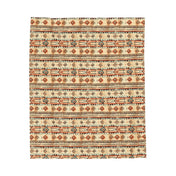 Tribes Velveteen Plush Blanket, Cozy Home Decor, Perfect for Snuggling, Rustic Gift, Bohemian Style | blanket |