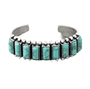 Trixie Turquois Open Cuff Bangle | bracelet | Trixie Turquois Open Cuff Bangle