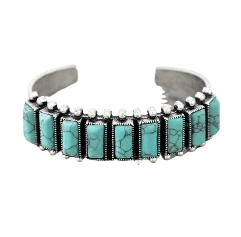 Trixie Turquois Open Cuff Bangle | bracelet | Trixie Turquois Open Cuff Bangle