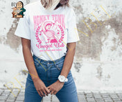 Vintage Honky Tonk Cowgirl Club T-Shirt | T-Shirt |