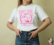 Vintage Honky Tonk Cowgirl Club T-Shirt | T-Shirt |