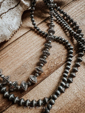 Western Pearl Multi - Layered Necklace | necklace | Western Pearl Multi - Layered Necklace