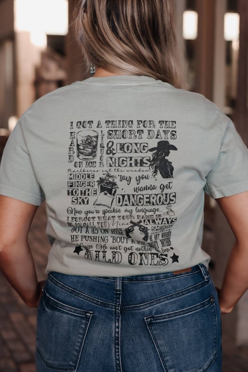 Western Wild Ones Cowgirl Graphic T-Shirt - T-Shirt