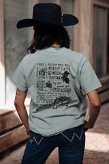 "Western Wild Ones" Women's Cowgirl Graphic Tee — Nashville Concert & Rodeo Shirt