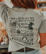 "Western Wild Ones" Women's Cowgirl Graphic Tee — Nashville Concert & Rodeo Shirt