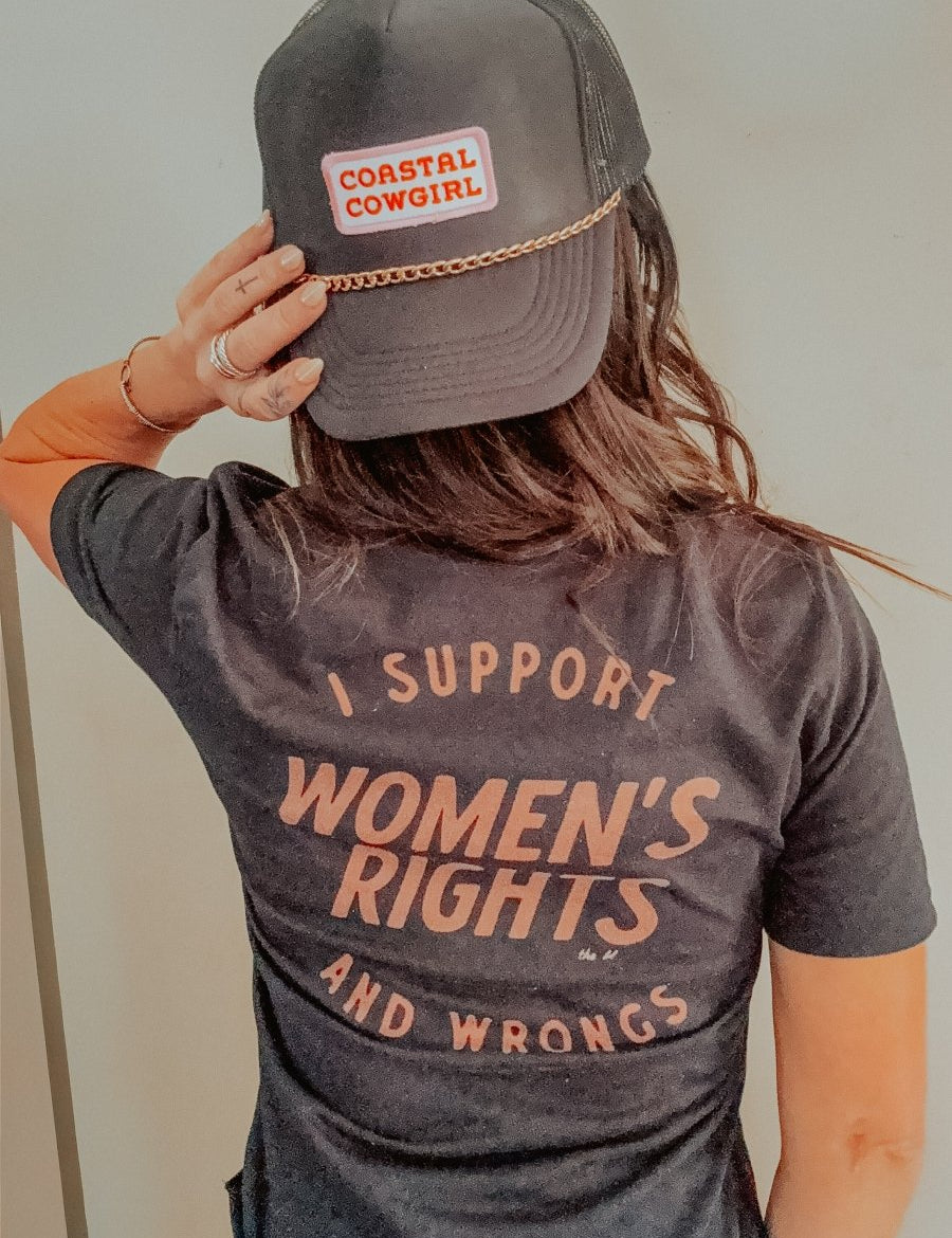 Women’s Rights & Wrongs Graphic Tee | T-Shirt | Women’s Rights & Wrongs Graphic Tee