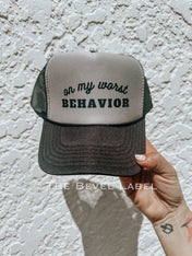Worst Behavior Hat | trucker hat | Worst Behavior Hat