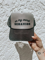 Worst Behavior Hat | trucker hat | Worst Behavior Hat