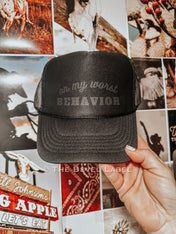 Worst Behavior Hat | trucker hat | Worst Behavior Hat