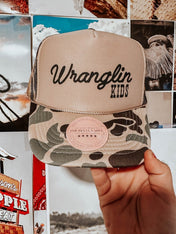 Wranglin Kids Hat | trucker hat |