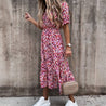 All Your Loving Floral Maxi Dress - Dresses