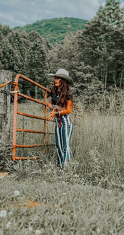 Andrea Rhinestone Crop Top | Shirts & Tops | Andrea Rhinestone Crop Top - Western Boho Chic Boutique