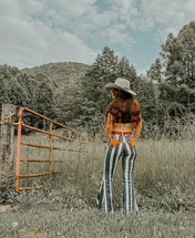 Andrea Rhinestone Crop Top | Shirts & Tops | Andrea Rhinestone Crop Top - Western Boho Chic Boutique