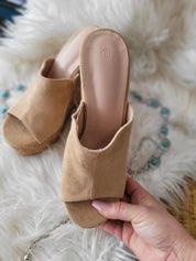 Carrie Cork Sandals - ladies shoes
