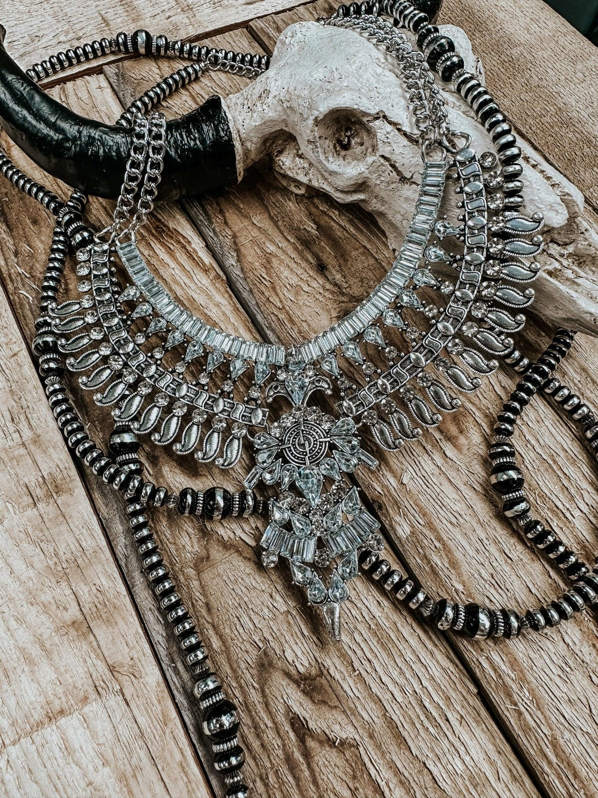 Claire Statement Necklace - necklace