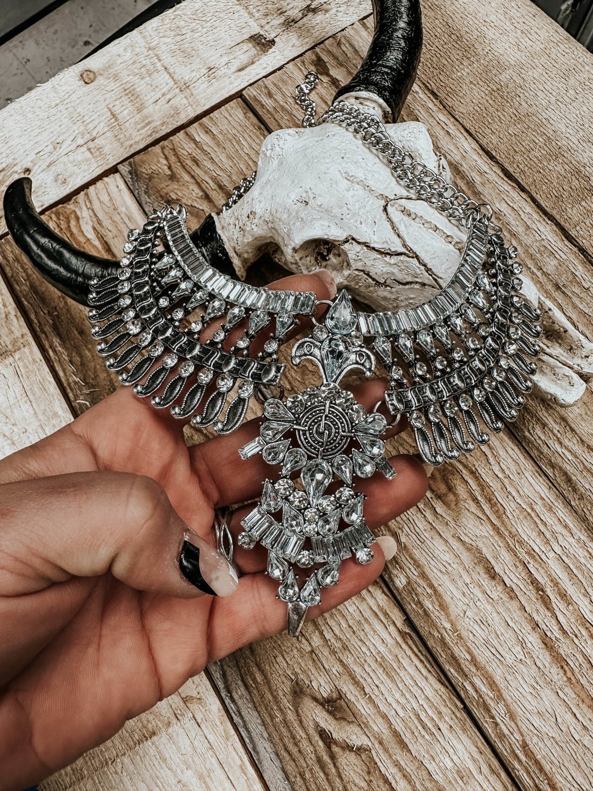 Claire Statement Necklace - necklace