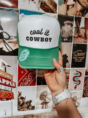 Cool It Cowboy Hat - trucker hat