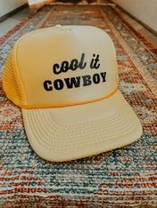 Cool It Cowboy Hat | trucker hat |