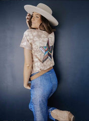 Cowboy Tee | FLANNEL | Cowboy Tee - Western Boho Chic Boutique