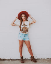 Cowboy Tee | FLANNEL | Cowboy Tee - Western Boho Chic Boutique