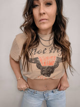 "Not My First Rodeo" Women's Western Graphic Tee — Casual Country Concert & Summer Shirt