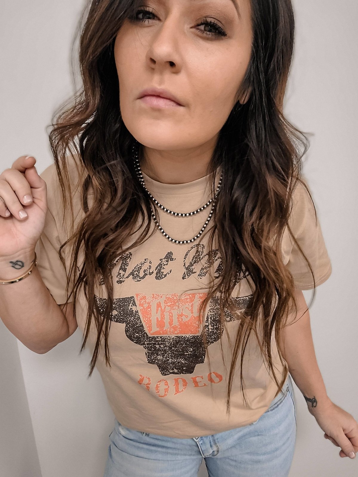 Cowgirl Rodeo Tee - Shirts & Tops