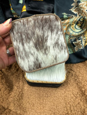 Cowhide Jewelry Organizer Travel Case | jewelry holder | Cowhide Jewelry Organizer Travel Case - Western Boho Chic Boutique