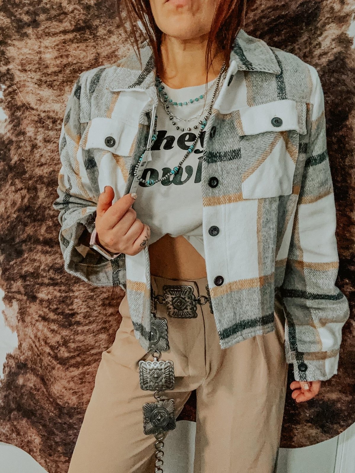【IONSEOUL】Ots Rivet Western Jacket 5JH210 Designer fashion, Seoul-fully created | W Concept